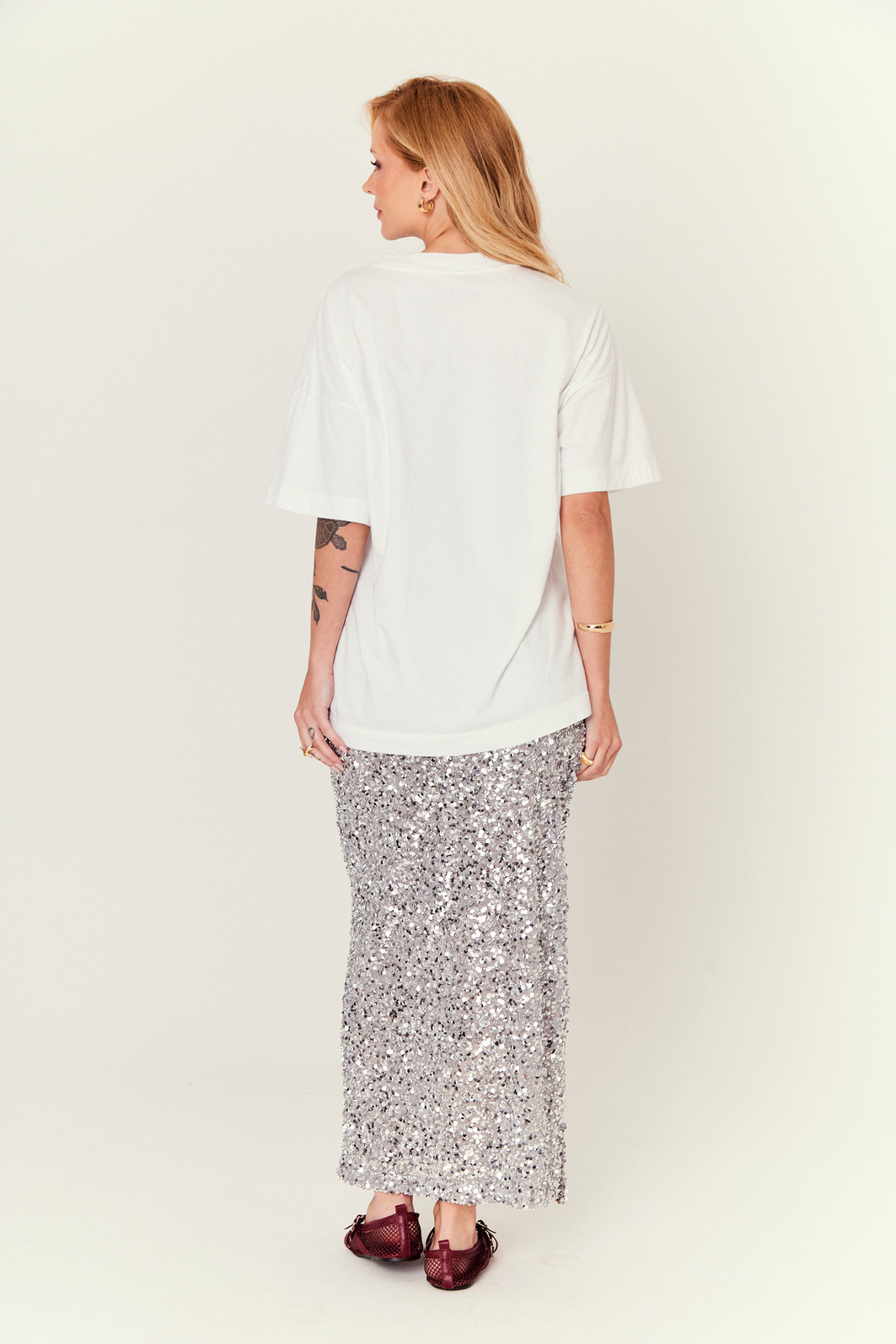 T-SHIRT OVER GLOWTAIL BRANCO ACUCAR T-SHIRT OVER GLOWTAIL BRANCO ACUCAR