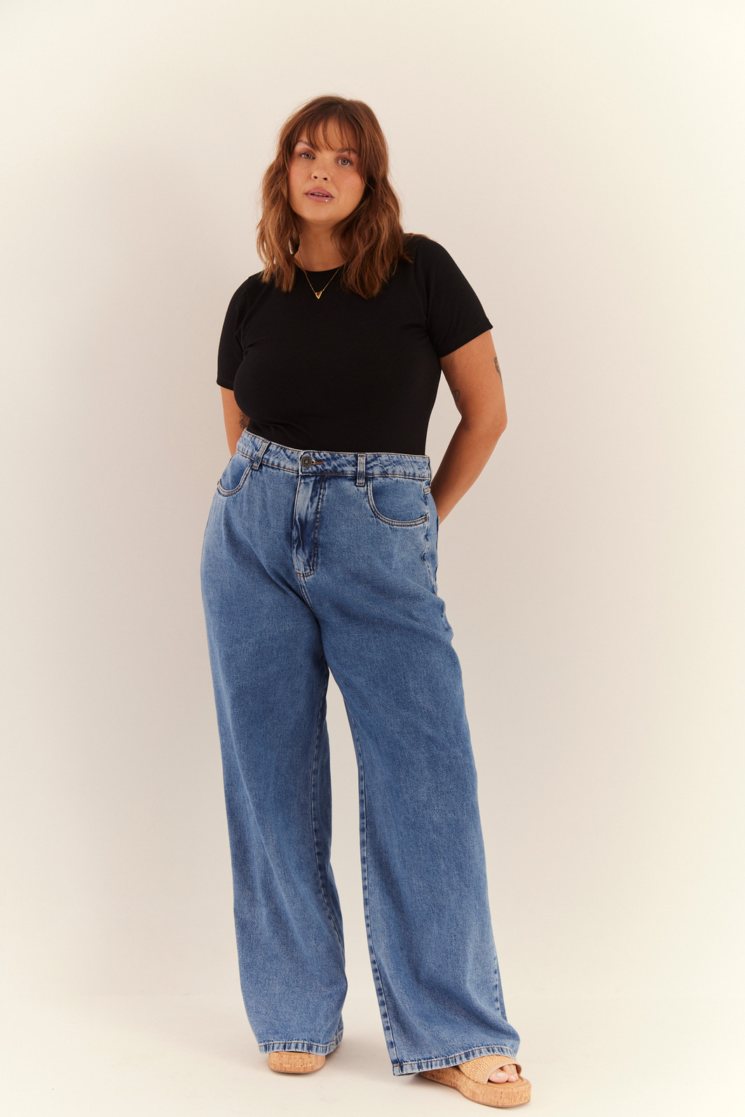 Blusa Cropped Aliza PRETO Blusa Cropped Aliza PRETO