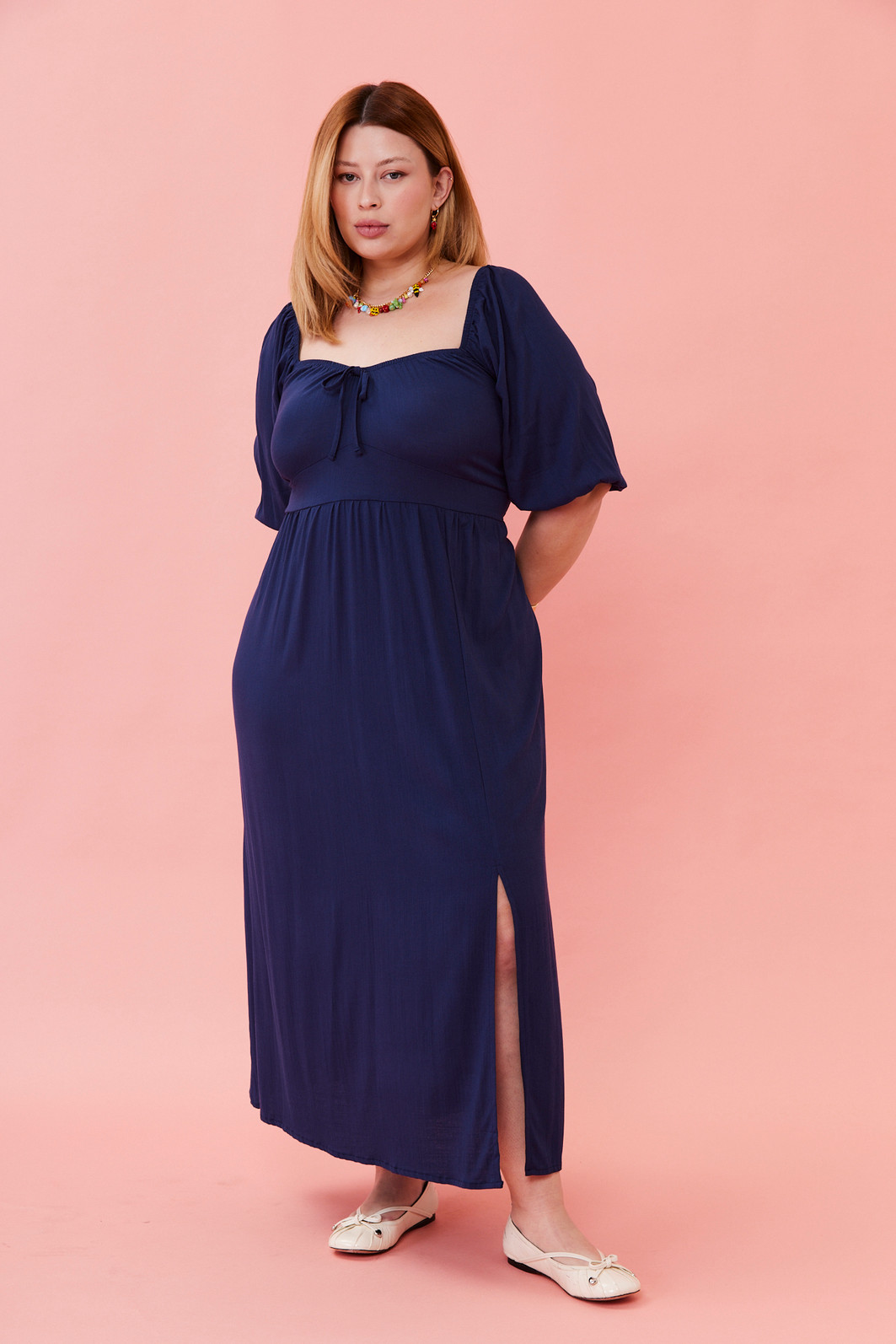 VESTIDO GABRIELA AZUL MARINHO VESTIDO GABRIELA AZUL MARINHO