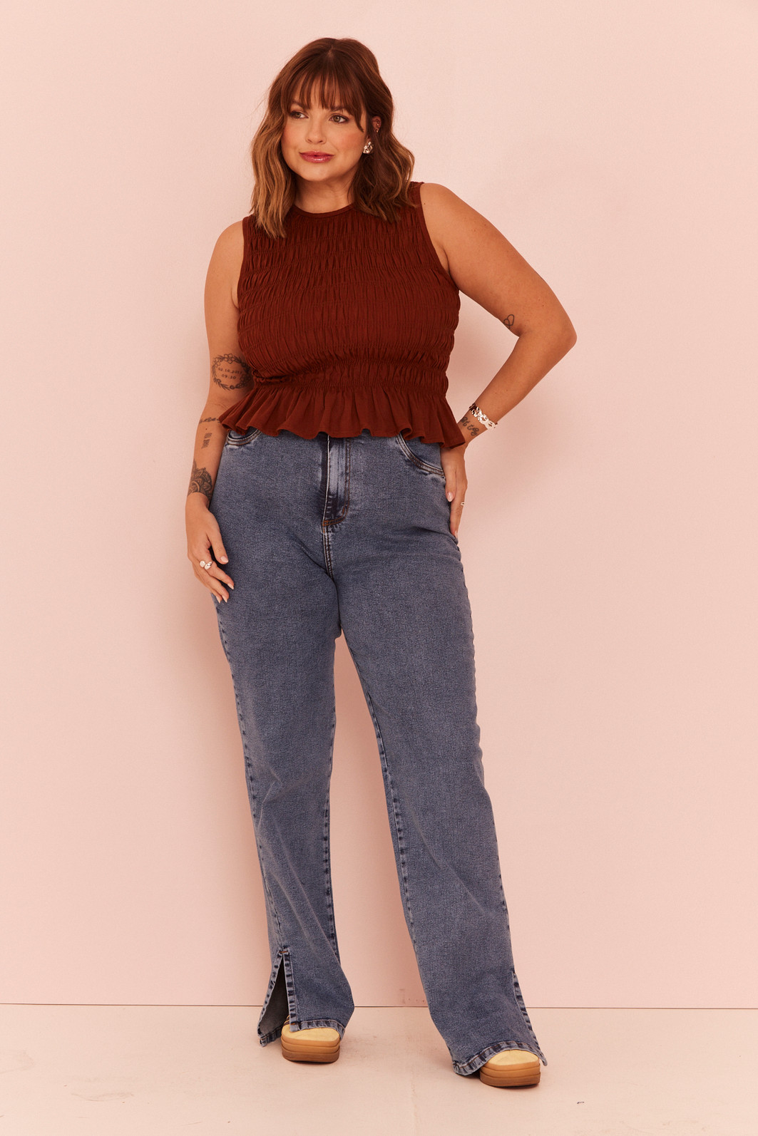 CALÇA JEANS MARINA JEANS CALÇA JEANS MARINA JEANS