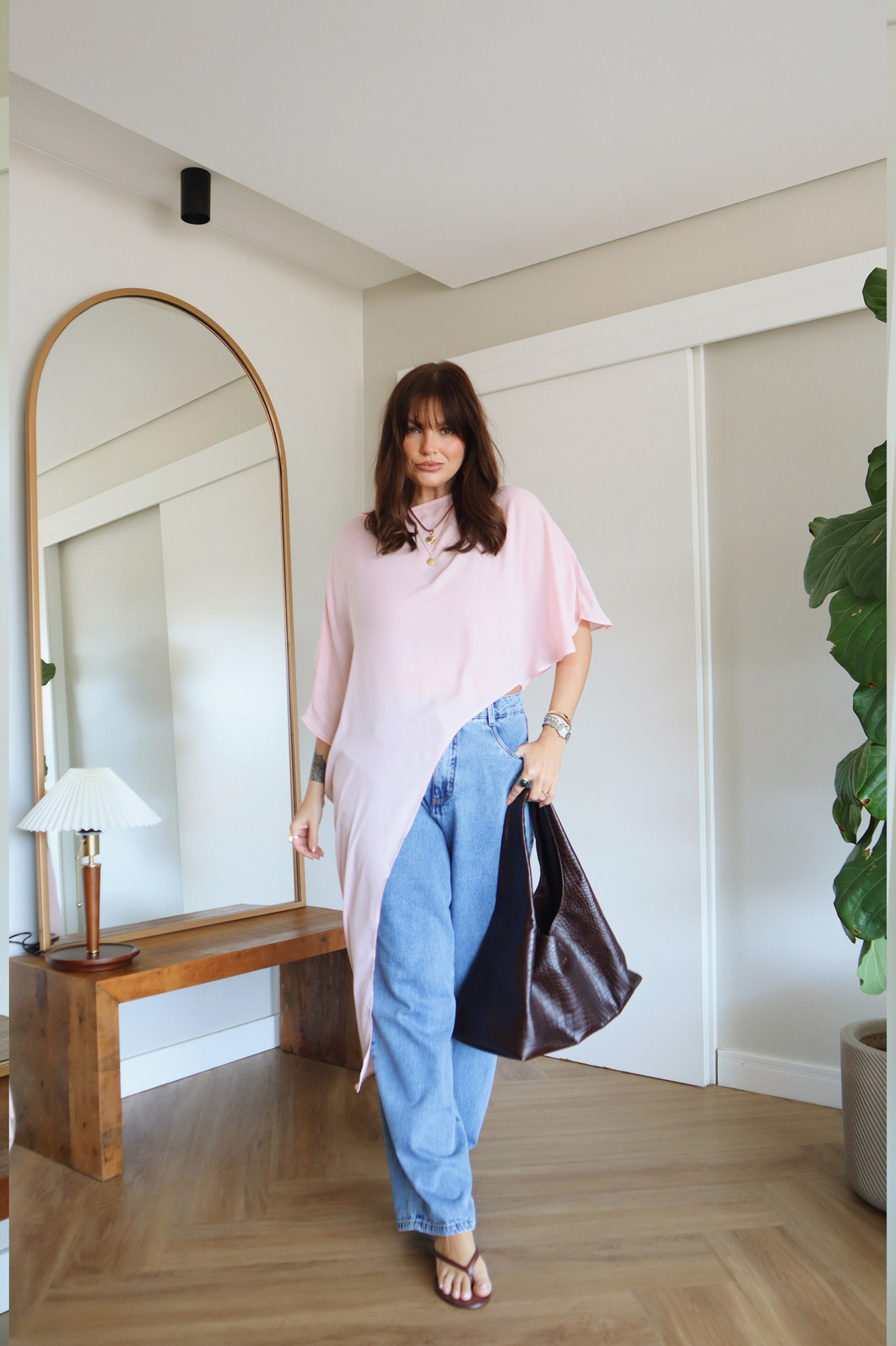 BLUSA CAPA BRUNA ROSA BLUSA CAPA BRUNA ROSA