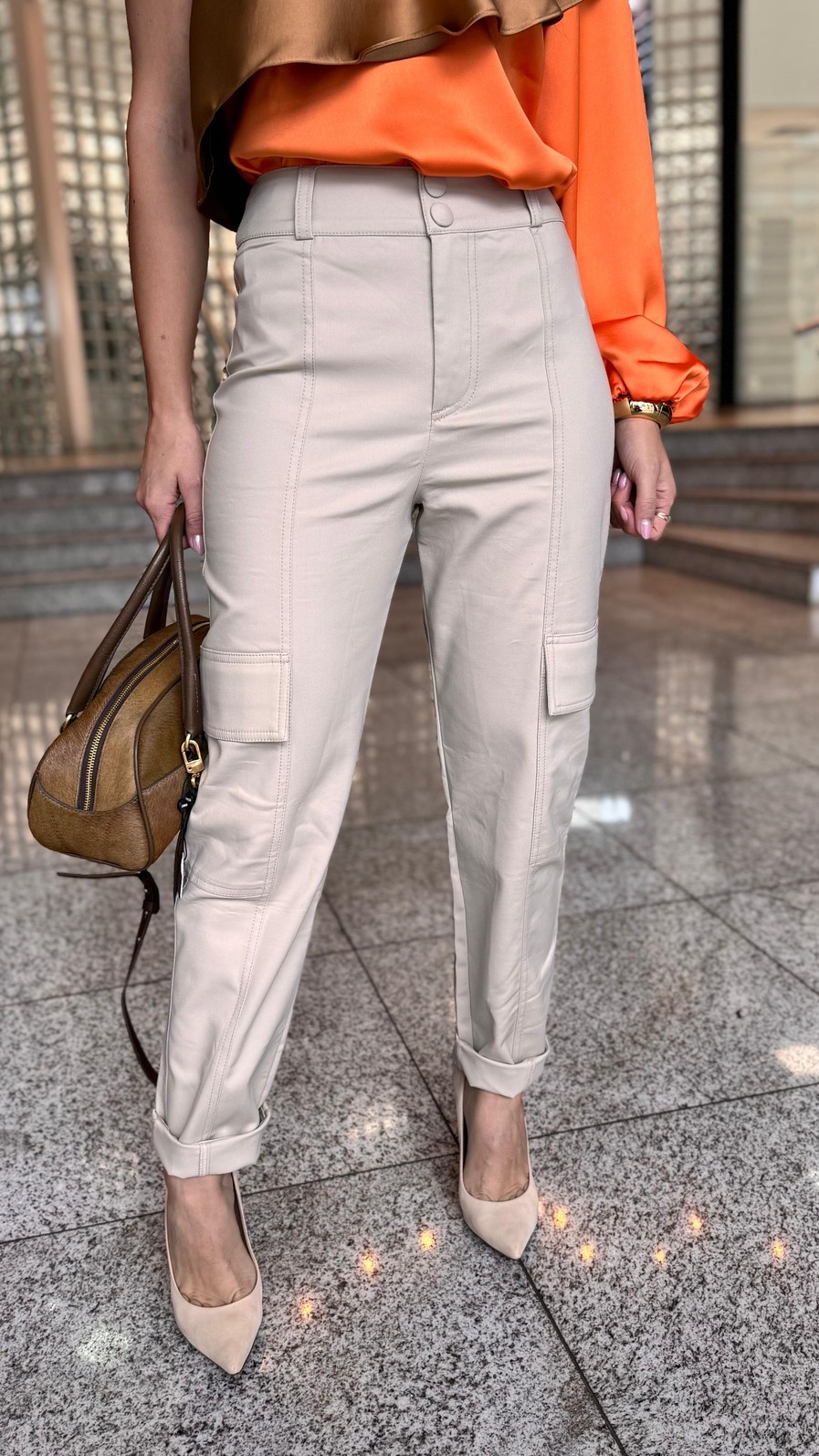 CALCA CARGO COS ALTO MORENA ROSA