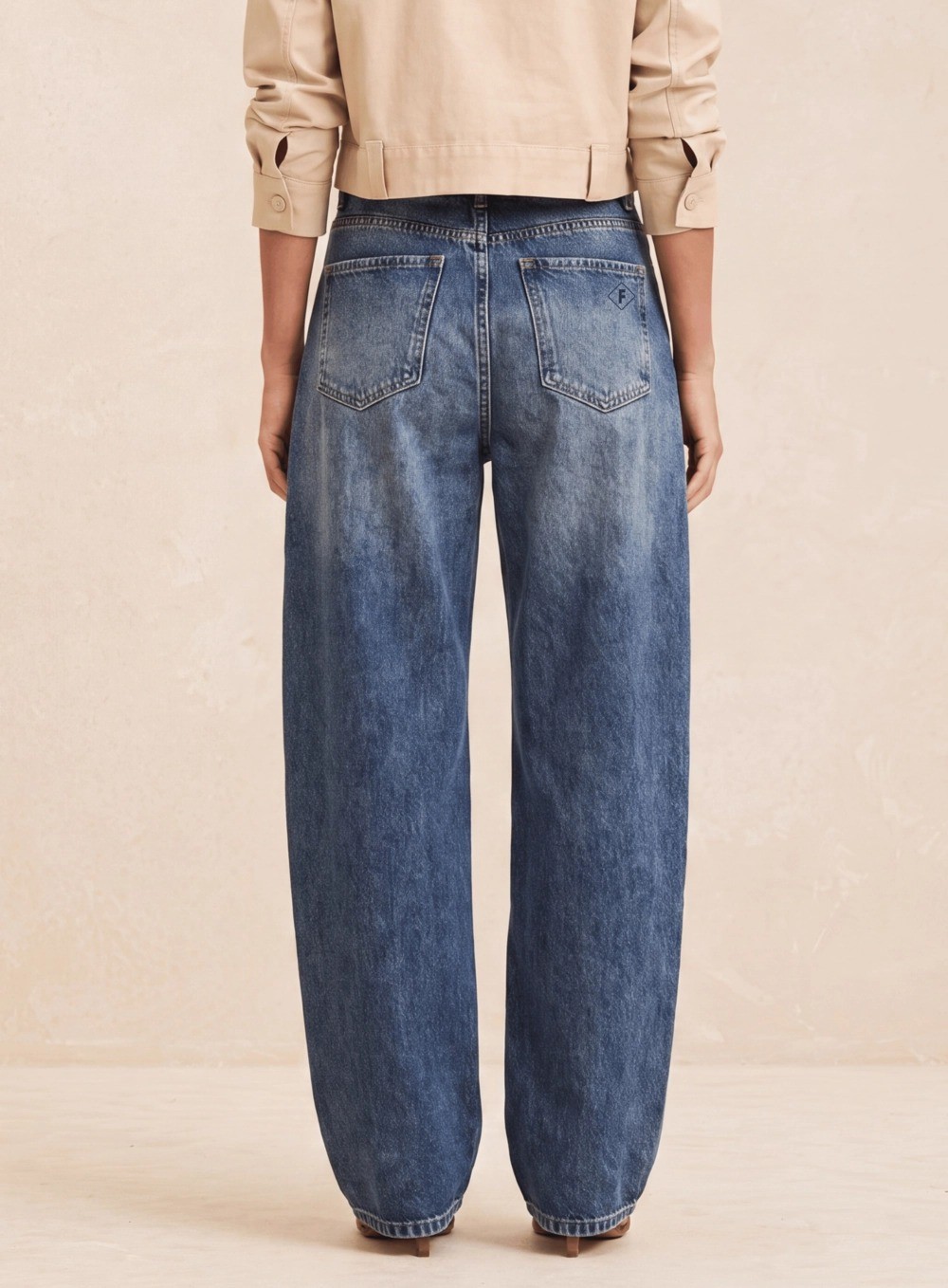CALCA JEANS BARREL INDIGO FORUM CALCA JEANS BARREL INDIGO FORUM
