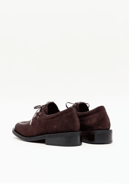 MOCASSIM COURO COM PONTEIRA METAL MARROM LANÇA PEFRUME MOCASSIM COURO COM PONTEIRA METAL MARROM LANÇA PEFRUME