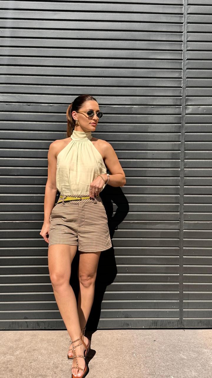 BLUSA LINHO VERDE ALFAFA FORUM BLUSA LINHO VERDE ALFAFA FORUM