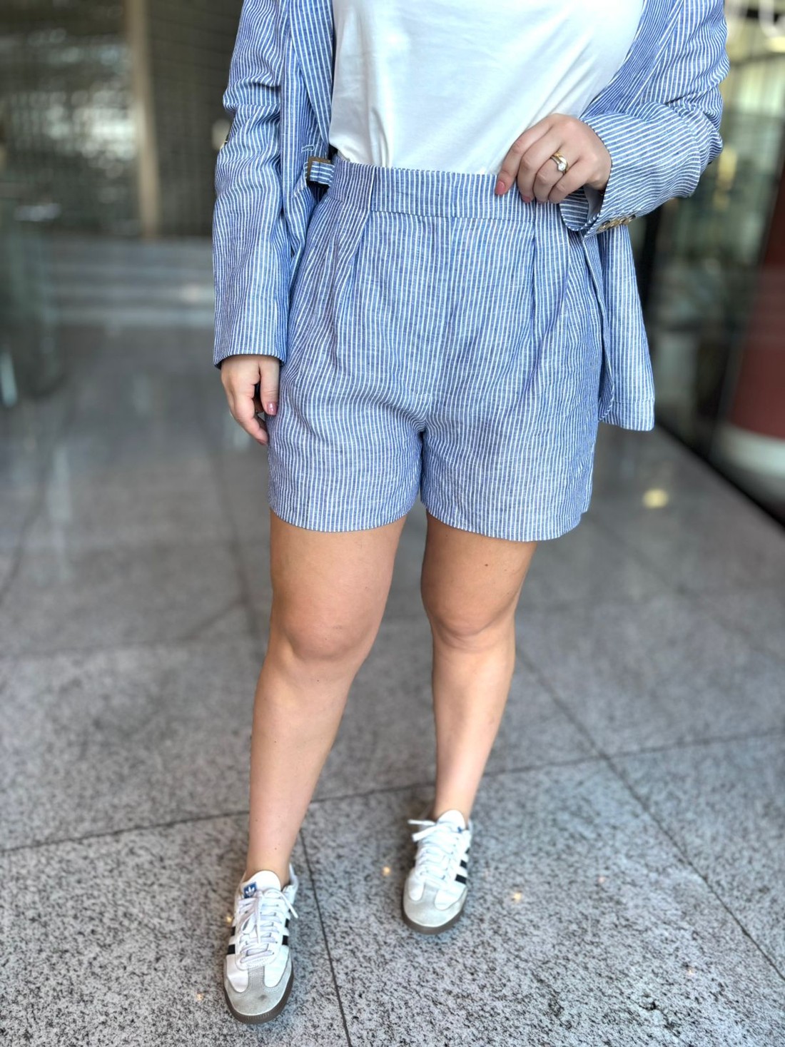 SHORT GIGI AZUL DENIM NV