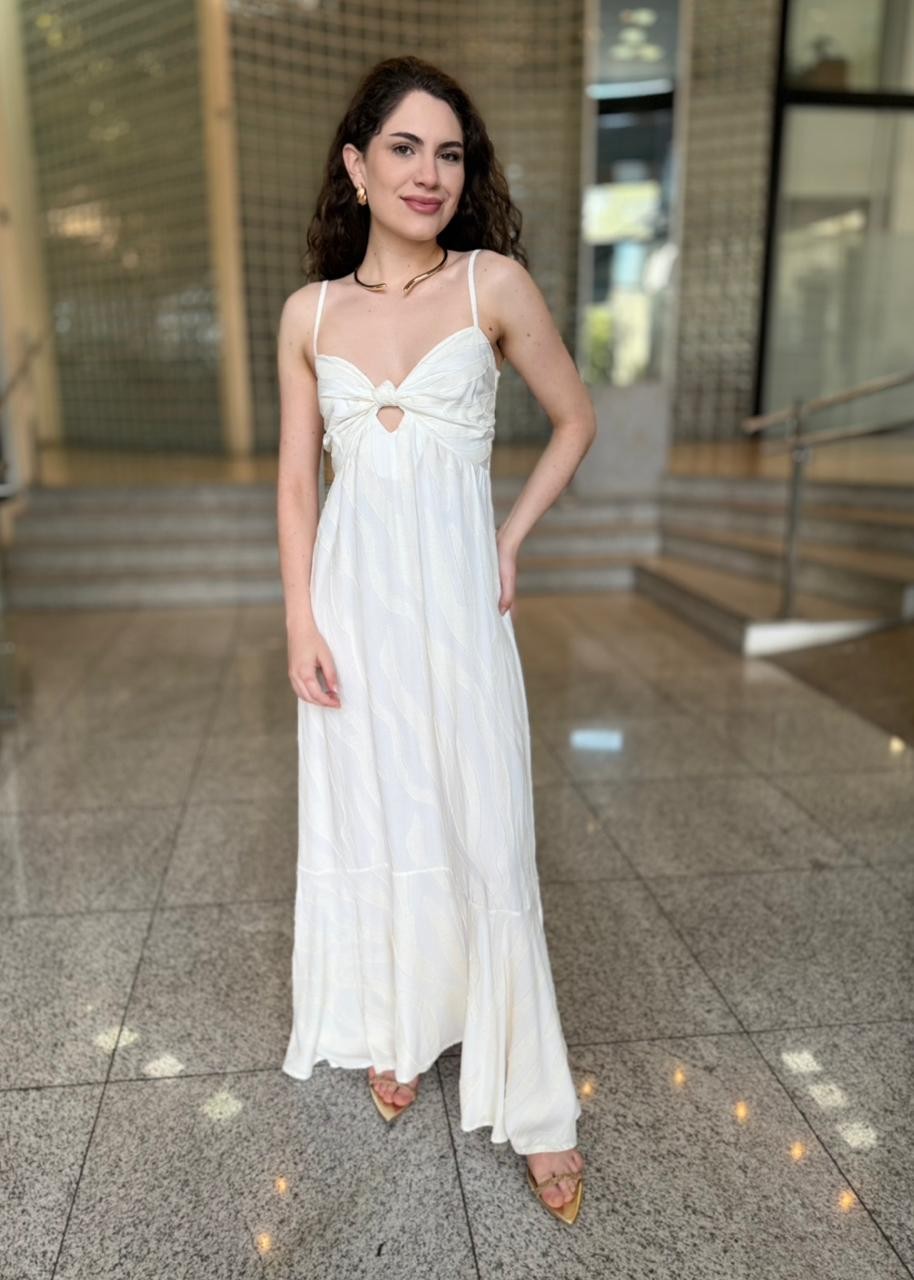 VESTIDO BUSTO C/ NO OFF WHITE MY PLACE VESTIDO BUSTO C/ NO OFF WHITE MY PLACE