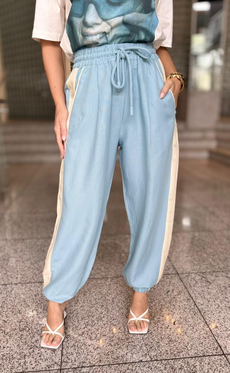 CALCA SPORT AZUL CLARO ANIMALE CALCA SPORT AZUL CLARO ANIMALE