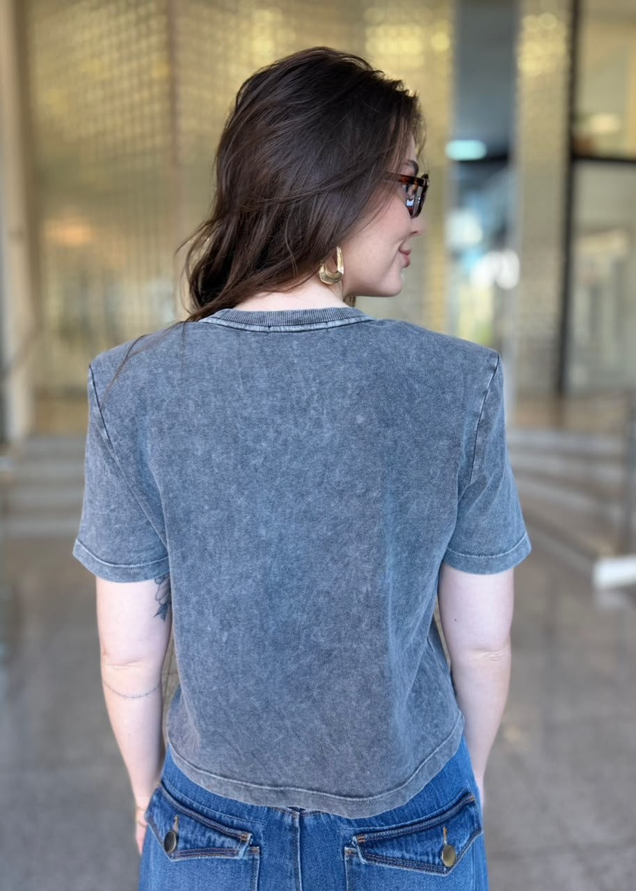 TSHIRT ESTONADA NATI CINZA ESTONADO NV TSHIRT ESTONADA NATI CINZA ESTONADO NV