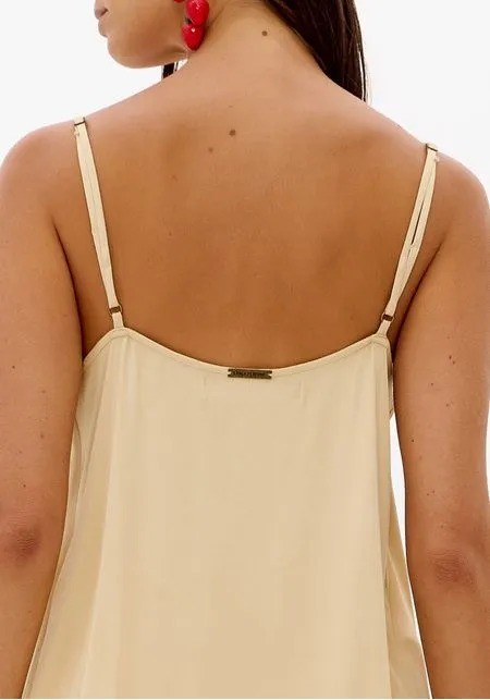 BLUSA DE ALÇA ACETINADA LANÇA PERFUME BLUSA DE ALÇA ACETINADA LANÇA PERFUME