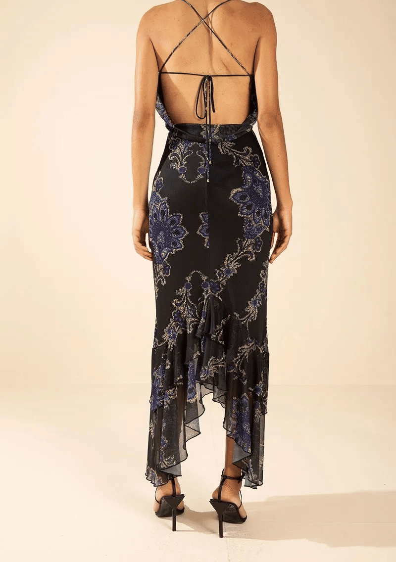 VESTIDO AJUSTADO DECOTE RETO COM ALCA LONGO MORENA ROSA VESTIDO AJUSTADO DECOTE RETO COM ALCA LONGO MORENA ROSA