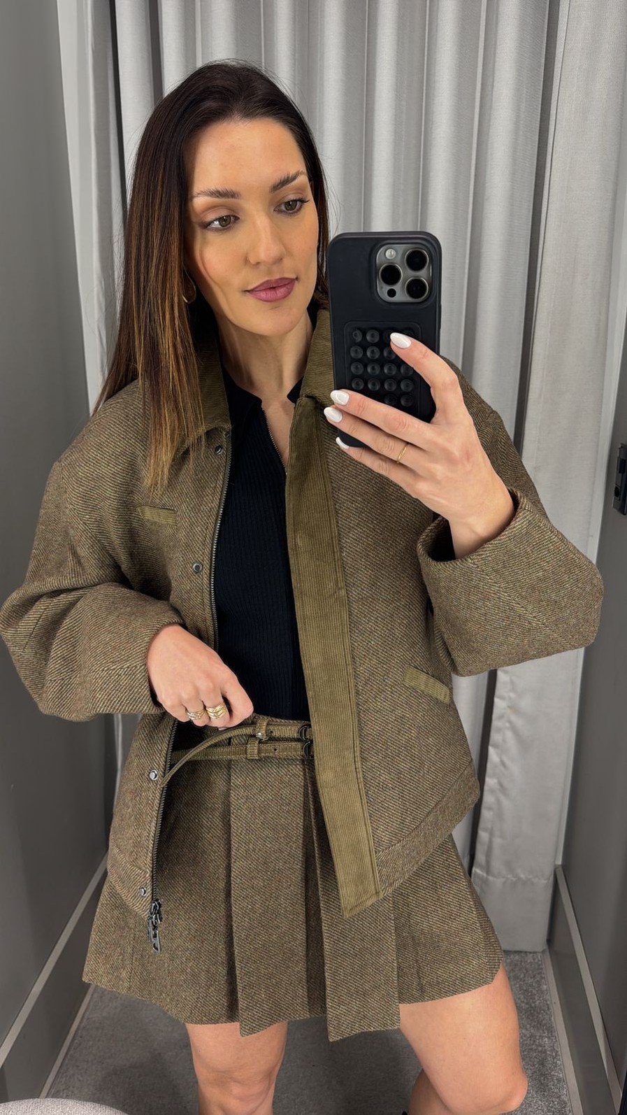 JAQUETA ISADORA MARROM SELA NV JAQUETA ISADORA MARROM SELA NV