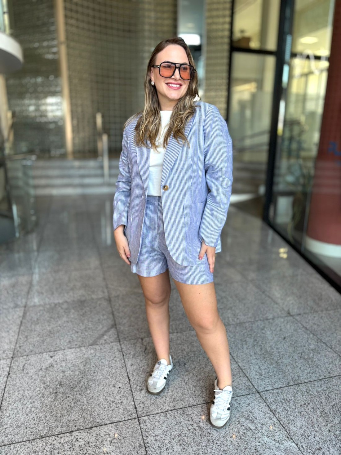 SHORT GIGI AZUL DENIM NV