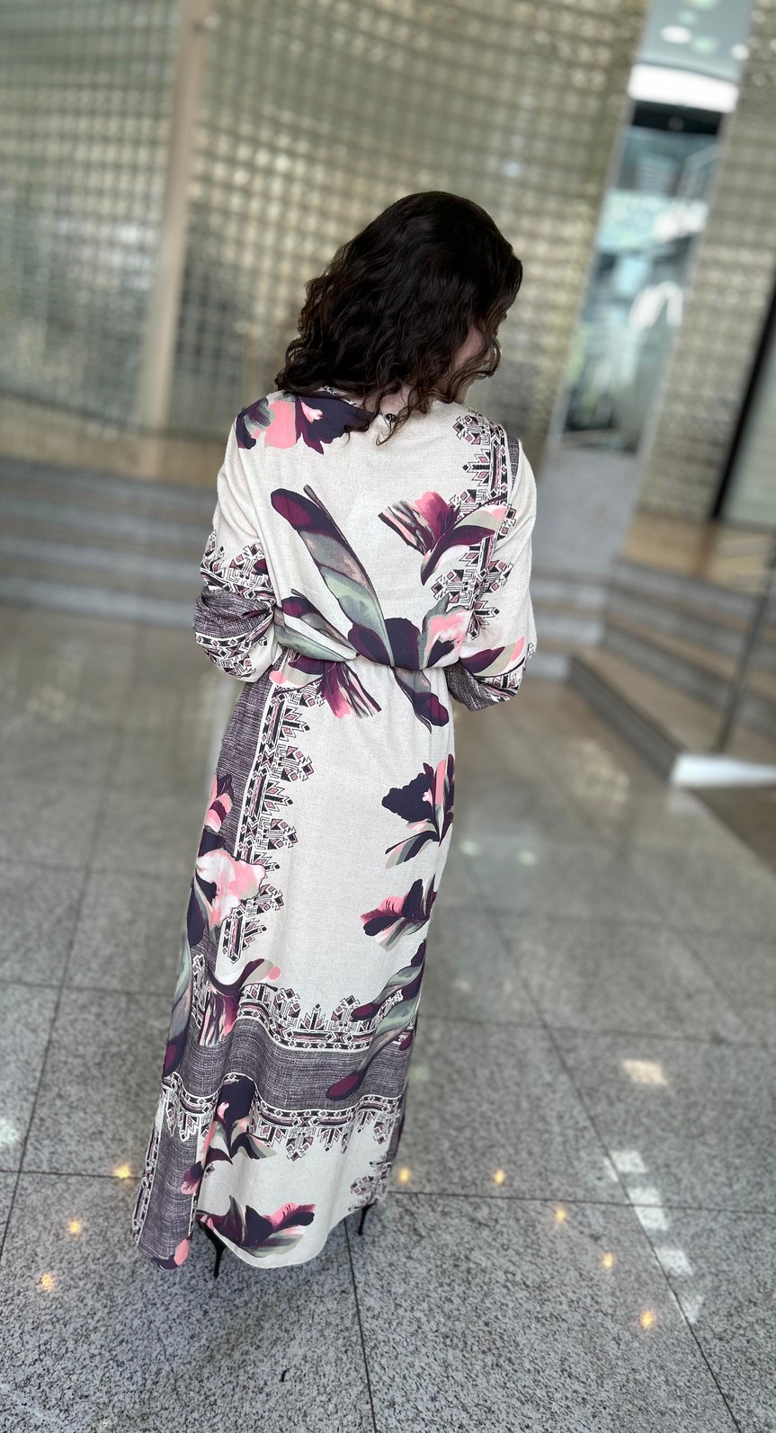 VESTIDO DECOTE TRANSPASSADO AMARRACAO MORENA ROSA