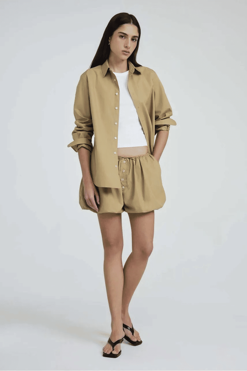 CAMISA JULIETA BEGE TRENCH NV CAMISA JULIETA BEGE TRENCH NV