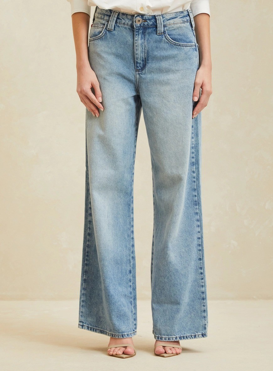 CALCA JEANS AYLA INDIGO FORUM CALCA JEANS AYLA INDIGO FORUM