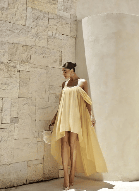 VESTIDO ALCAS CAIDAS FLUIDO VESTIDO ALCAS CAIDAS FLUIDO