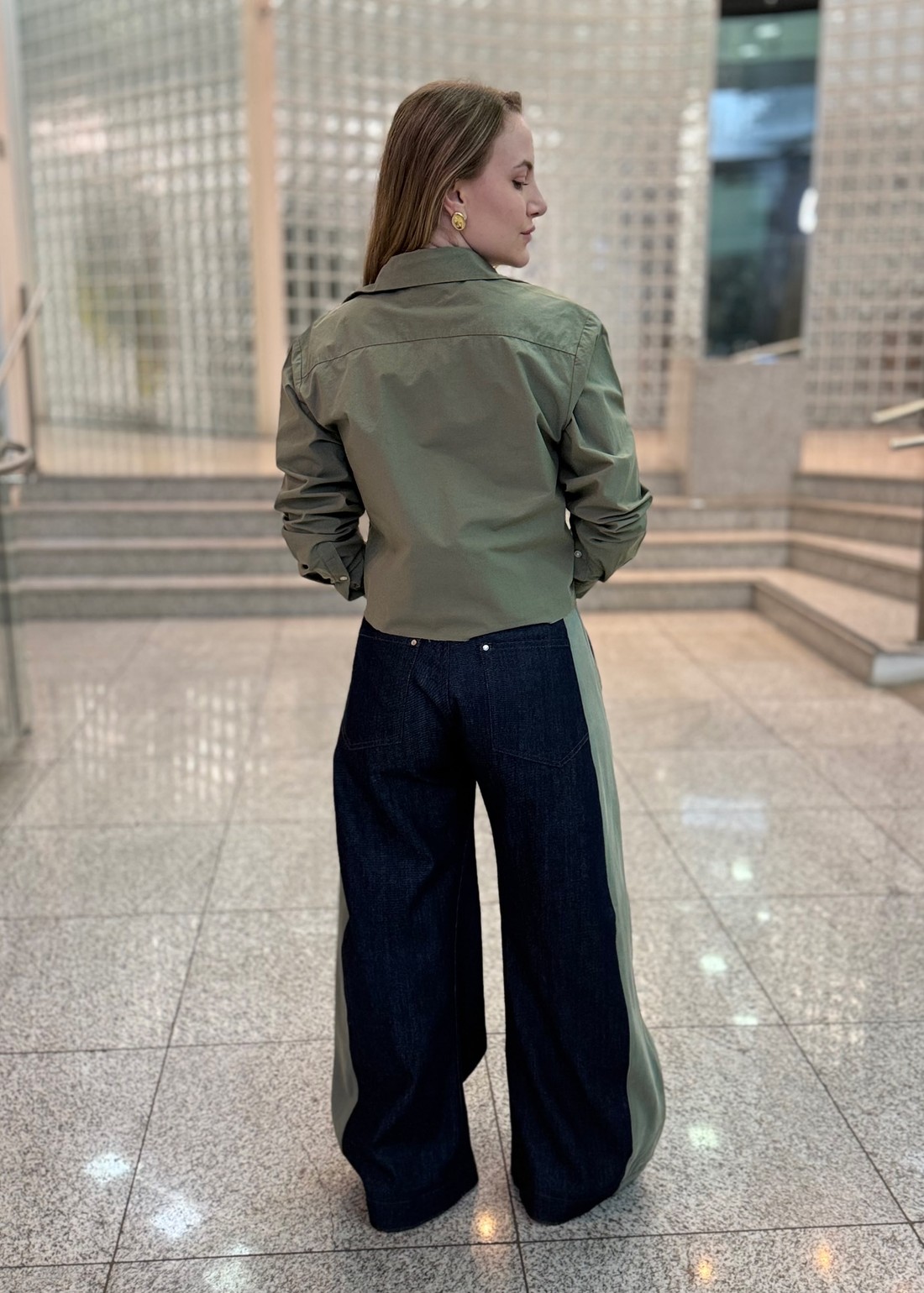 CAMISA LAURA VERDE CARGO NV CAMISA LAURA VERDE CARGO NV