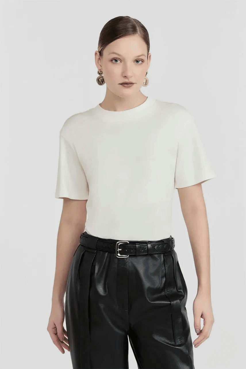TSHIRT PIMA LIRA BRANCO NV TSHIRT PIMA LIRA BRANCO NV