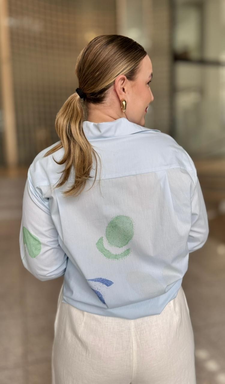 CAMISA PAISAGEM OASIS ANIMALE CAMISA PAISAGEM OASIS ANIMALE