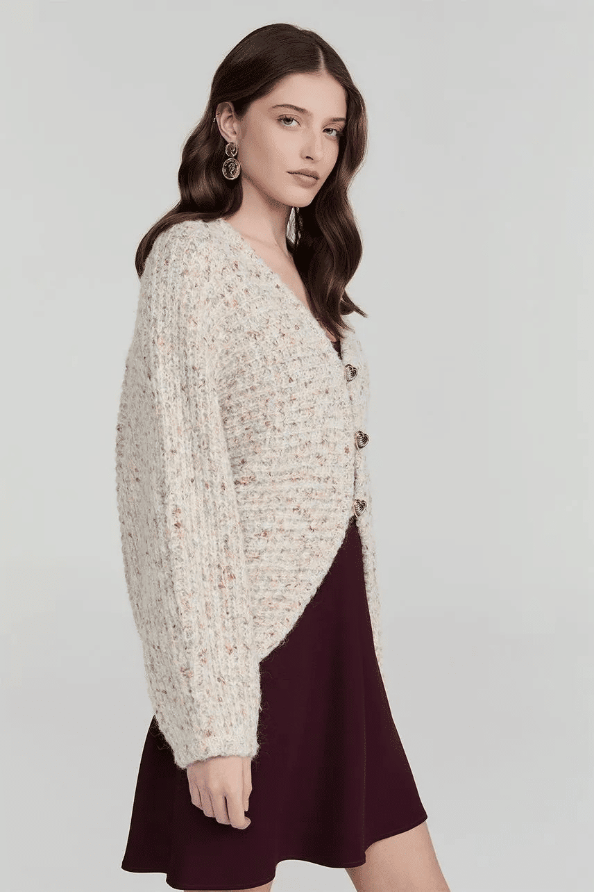 CASAQUETO TRICOT VERA BEGE MULTICOLORS NV CASAQUETO TRICOT VERA BEGE MULTICOLORS NV