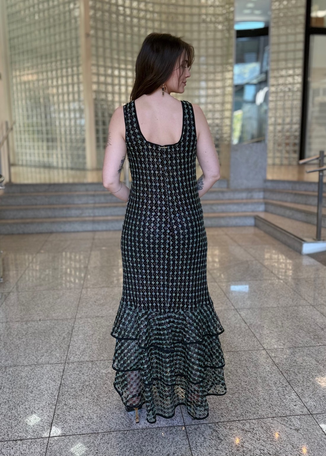 VESTIDO SOLTO DECOTE CARECA LONGO MORENA ROSA VESTIDO SOLTO DECOTE CARECA LONGO MORENA ROSA