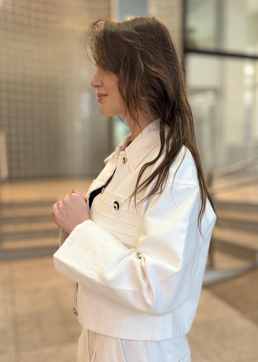 CASACO TEODORA  OFF WHITE NV