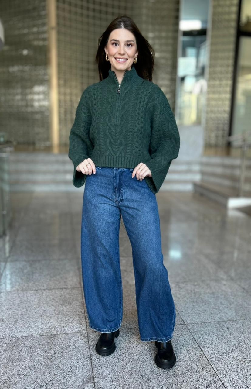 BLUSA TRICOT OTILIA VERDE LONDON NV BLUSA TRICOT OTILIA VERDE LONDON NV