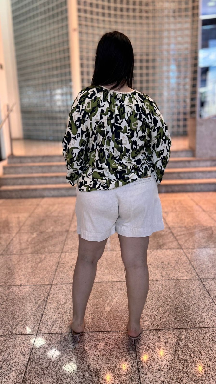 BERMUDA SARJA  ALFAIATARIA SUPER HIGH LANÇA PERFUME BERMUDA SARJA  ALFAIATARIA SUPER HIGH LANÇA PERFUME