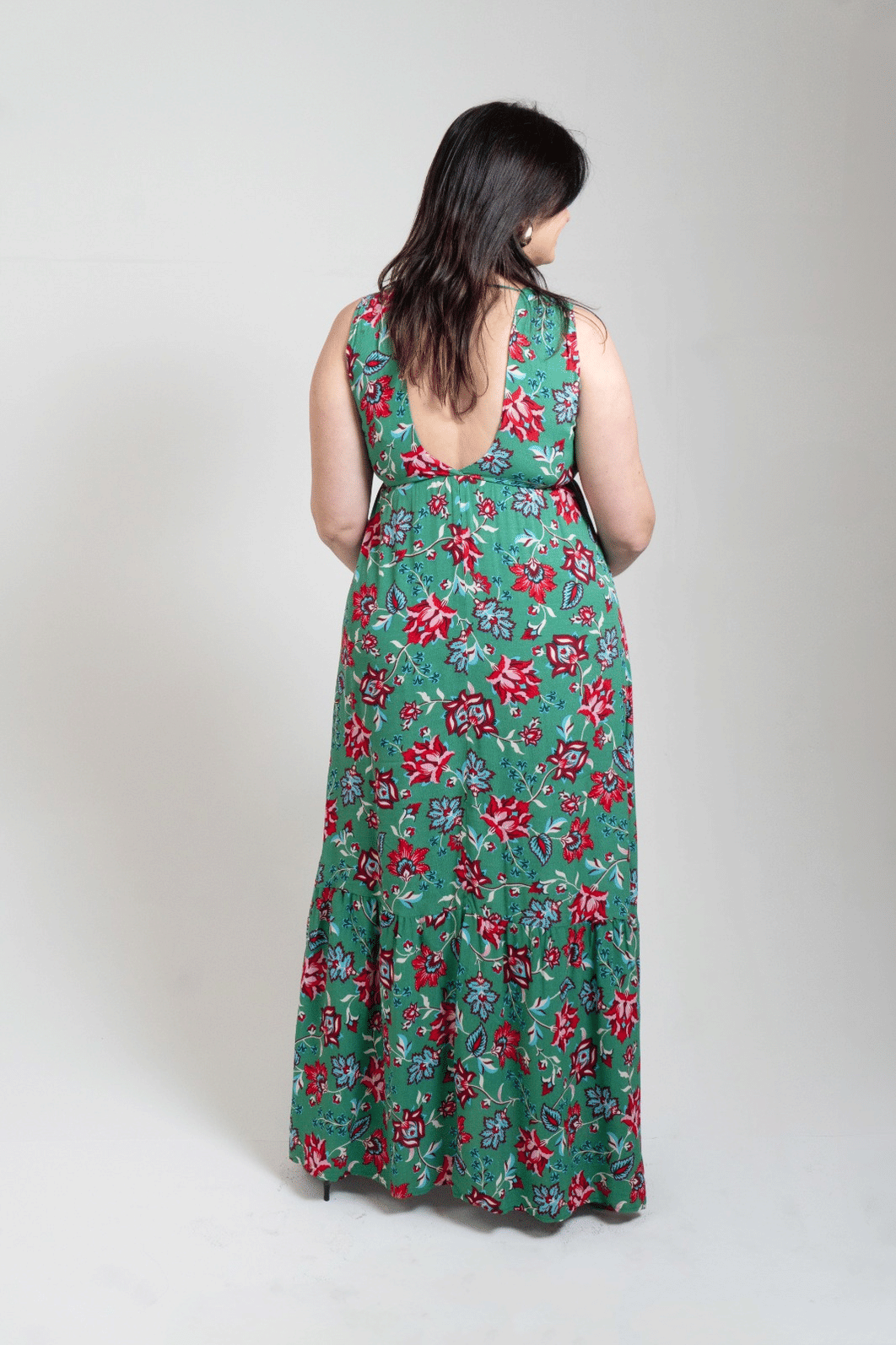 VESTIDO LONGO EST PAPRICA CANTÃO VESTIDO LONGO EST PAPRICA CANTÃO