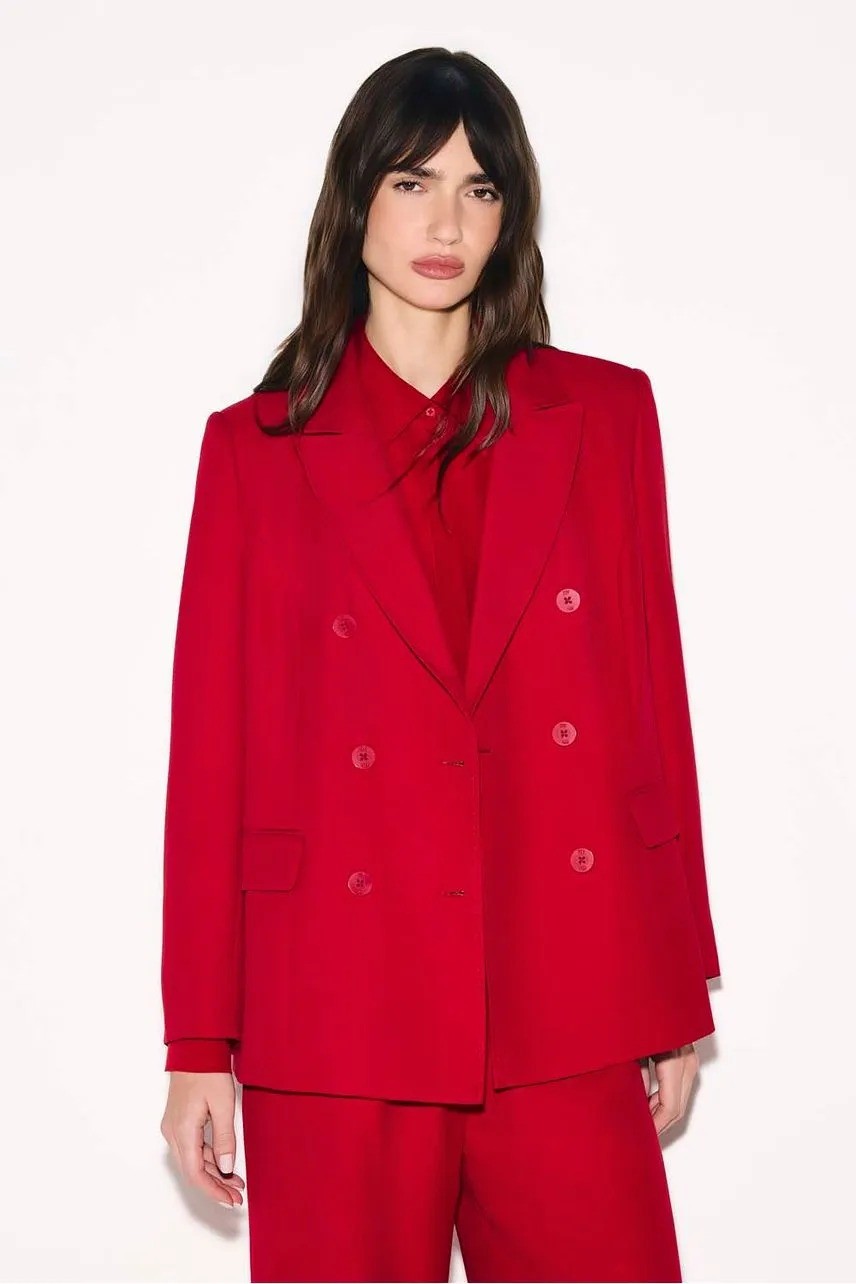 BLAZER ESTHER VERMELHO ROCK NV BLAZER ESTHER VERMELHO ROCK NV