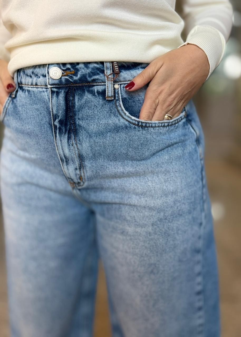 CALCA JEANS BARRIL COLCCI CALCA JEANS BARRIL COLCCI
