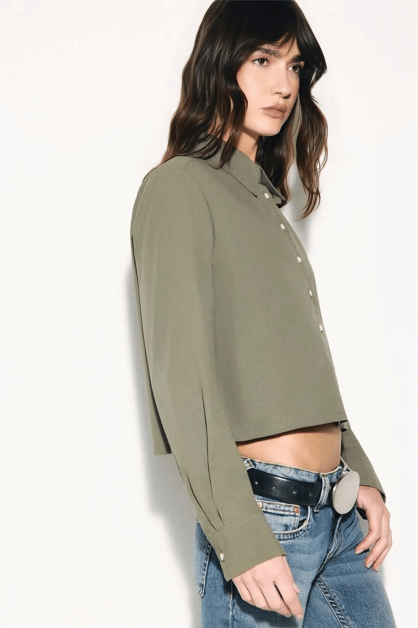 CAMISA LAURA VERDE CARGO NV CAMISA LAURA VERDE CARGO NV