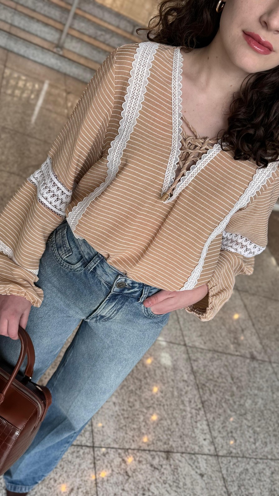 BATA DECOTE AMARRACAO MORENA ROSA BATA DECOTE AMARRACAO MORENA ROSA