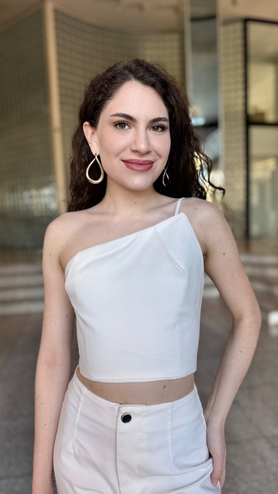 BLUSA OMBRO SO SEM MANGA COM PREGAS MORENA ROSA BLUSA OMBRO SO SEM MANGA COM PREGAS MORENA ROSA