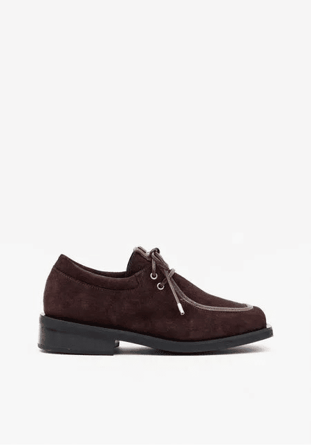 MOCASSIM COURO COM PONTEIRA METAL MARROM LANÇA PEFRUME MOCASSIM COURO COM PONTEIRA METAL MARROM LANÇA PEFRUME