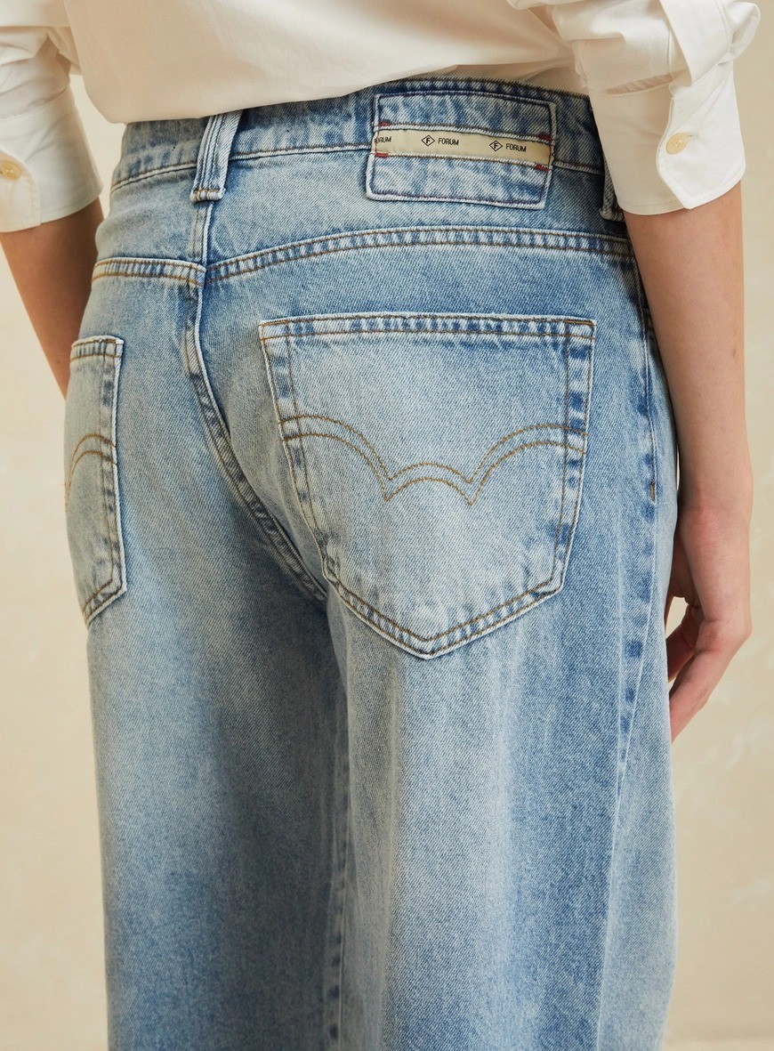 CALCA JEANS AYLA INDIGO FORUM CALCA JEANS AYLA INDIGO FORUM
