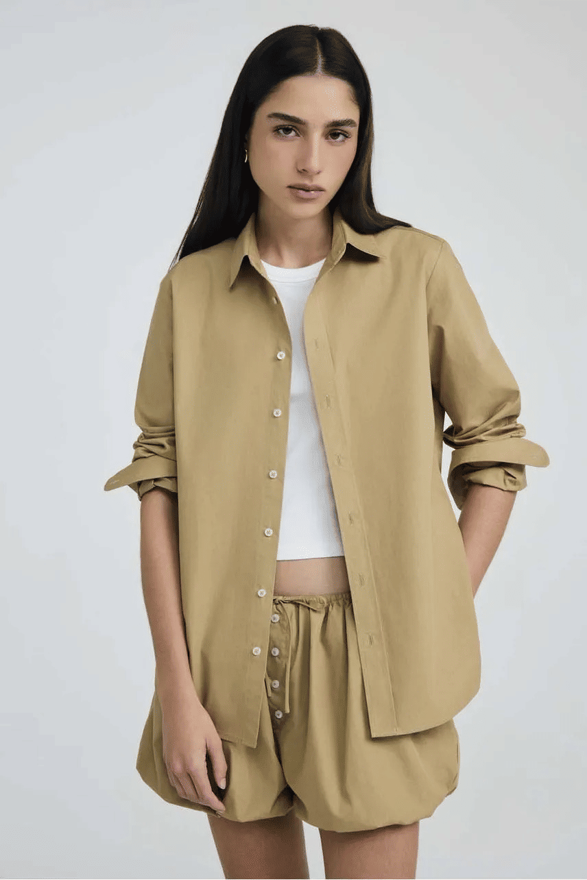 CAMISA JULIETA BEGE TRENCH NV CAMISA JULIETA BEGE TRENCH NV