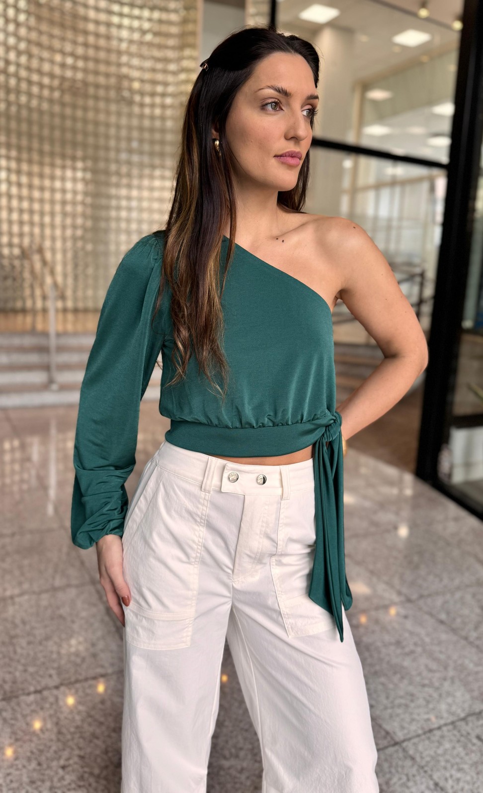 BLUSA MANGA UNICA MORENA ROSA BLUSA MANGA UNICA MORENA ROSA