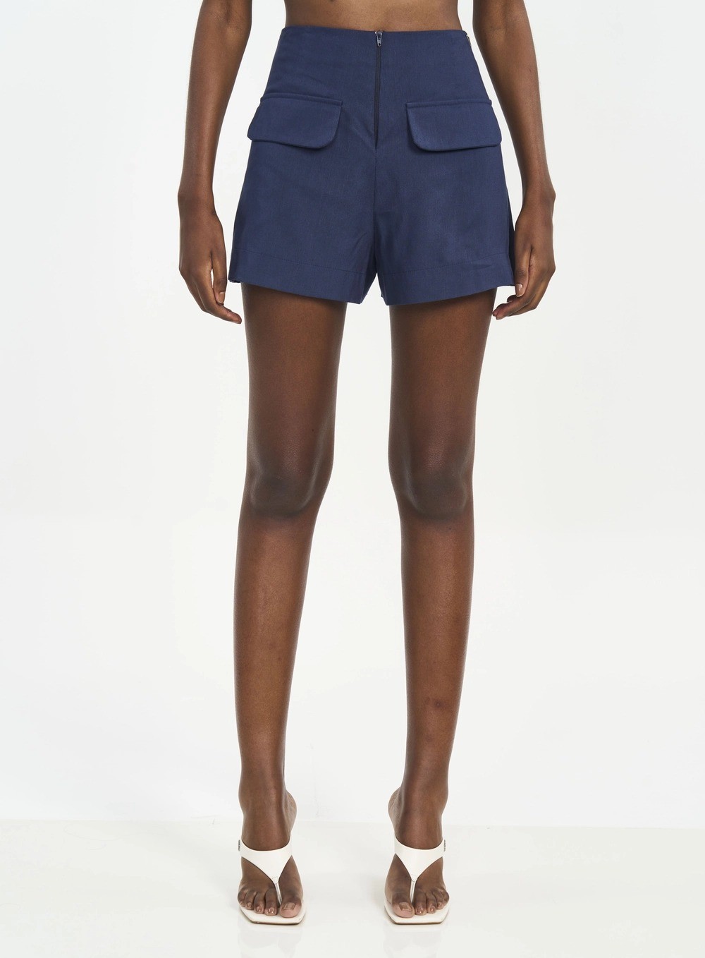 SHORT SAIA LINHO JOANA AZUL OLYMPIC COLCCI SHORT SAIA LINHO JOANA AZUL OLYMPIC COLCCI