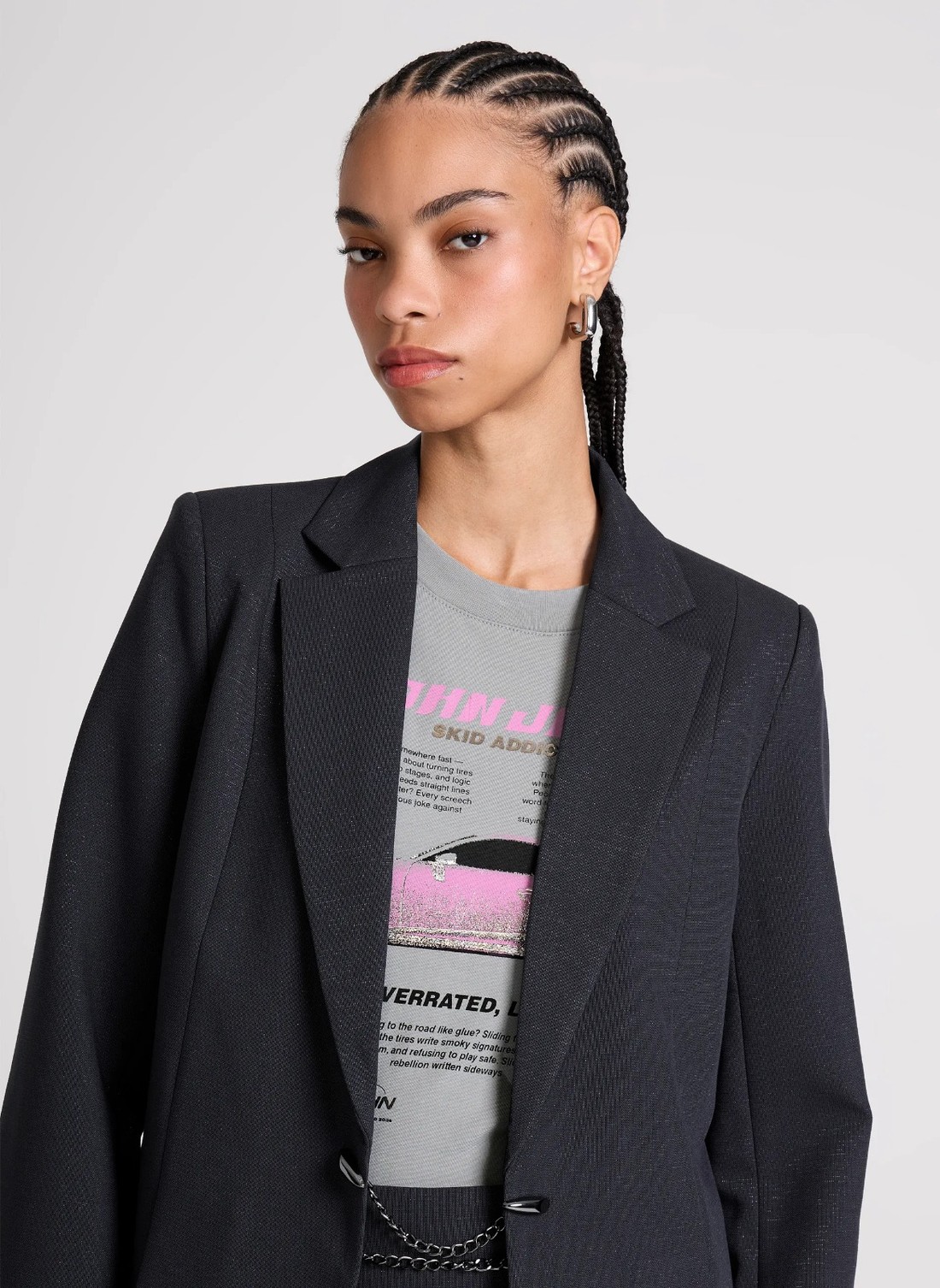 BLAZER SHINNY JOHN JOHN BLAZER SHINNY JOHN JOHN