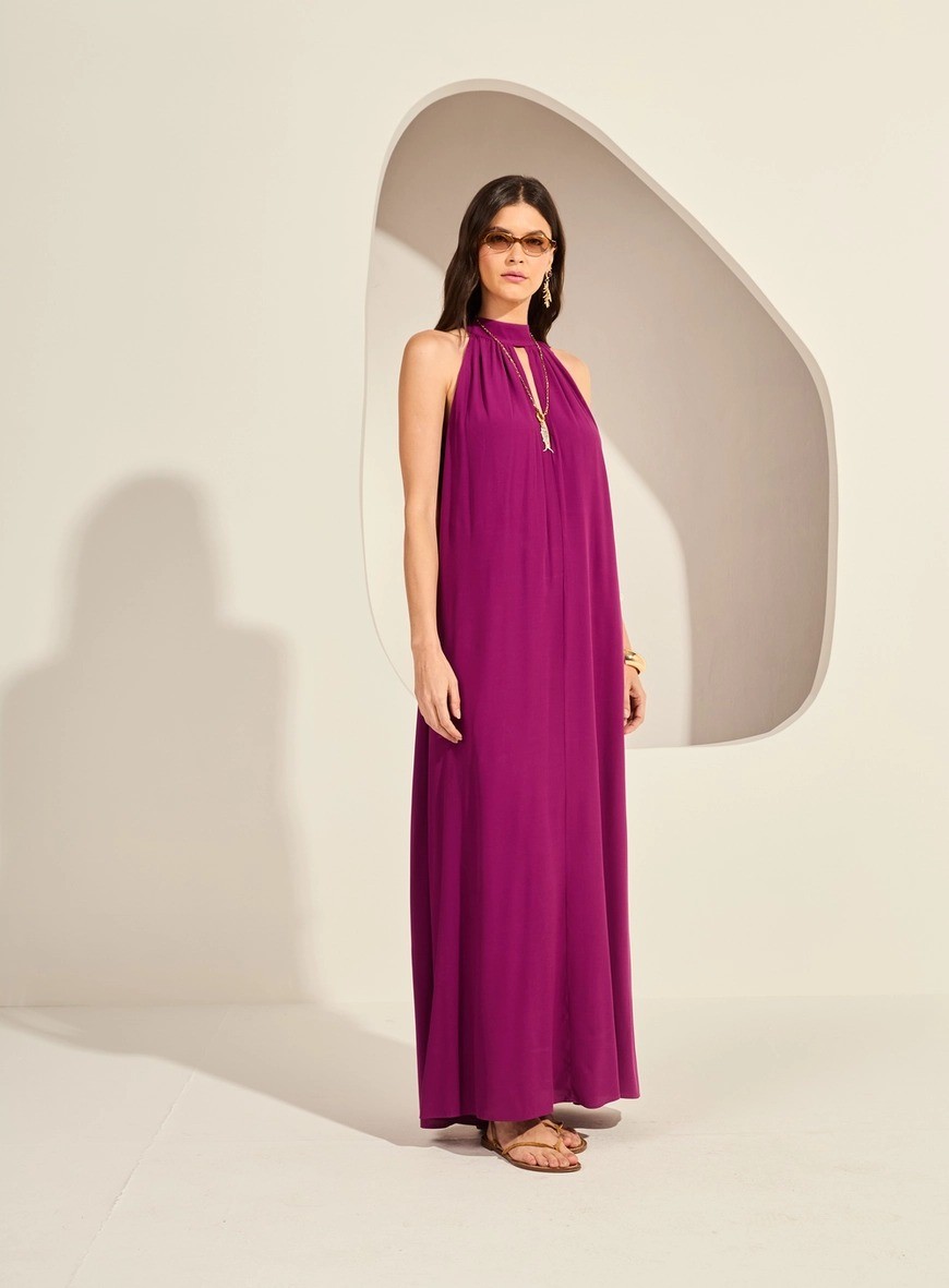 VESTIDO LONGO ROXO ORCHID TIN FORUM VESTIDO LONGO ROXO ORCHID TIN FORUM