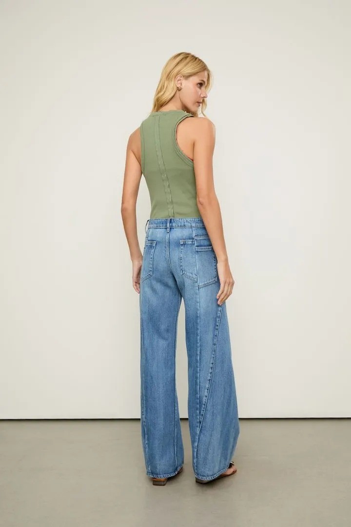 CALCA JEANS COS DESCONSTRUIDO ANIMALE CALCA JEANS COS DESCONSTRUIDO ANIMALE