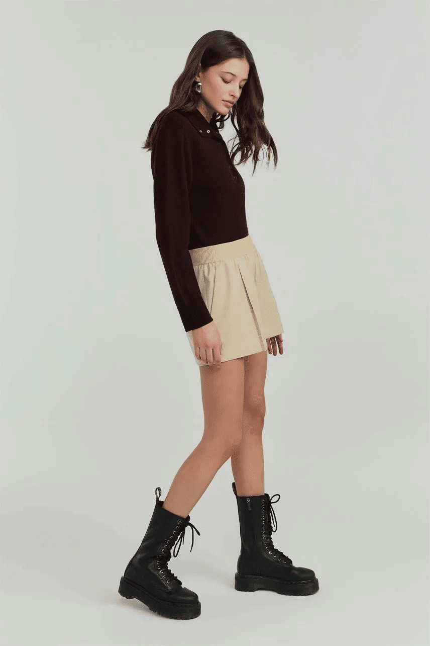 SHORT SHANTAL BEGE FIELD NV