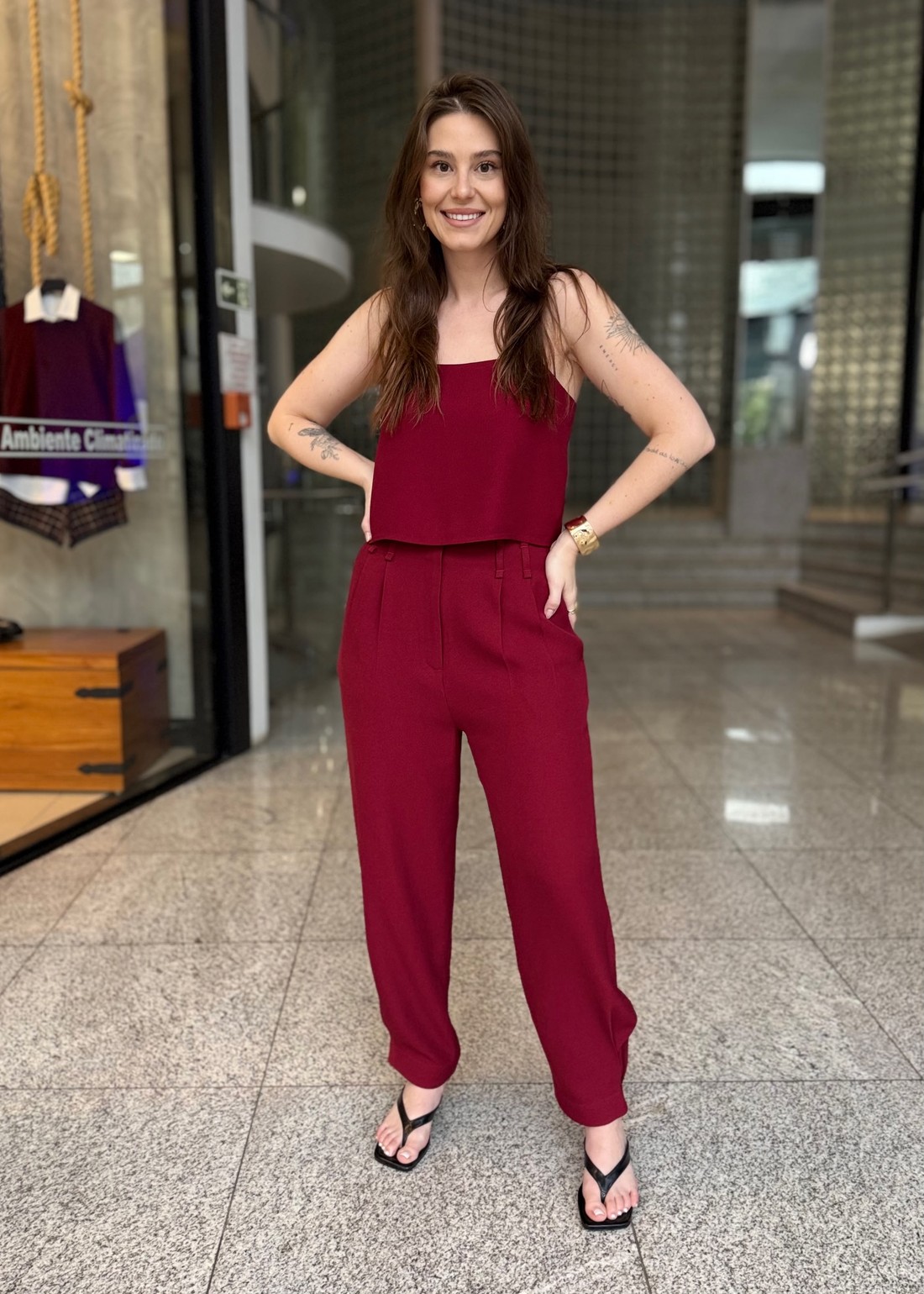 CALCA NEW LAVINIA VERMELHO SCOTCH NV CALCA NEW LAVINIA VERMELHO SCOTCH NV