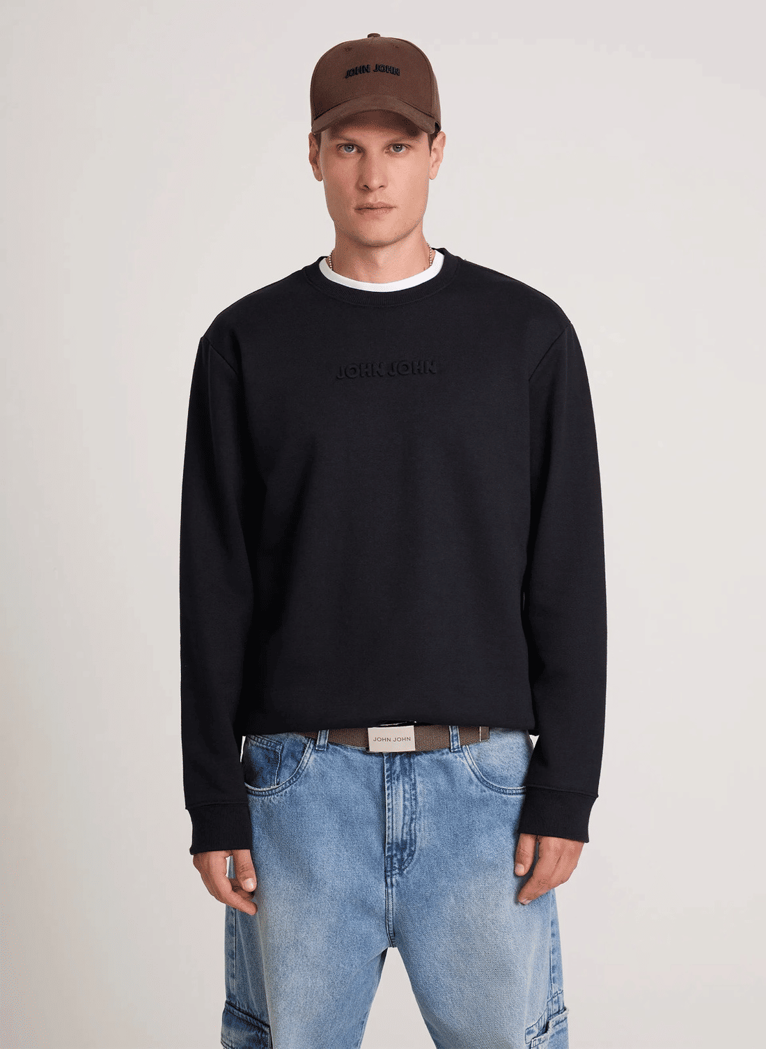 CASACO EMBOSSED BLACK JOHN JOHN CASACO EMBOSSED BLACK JOHN JOHN
