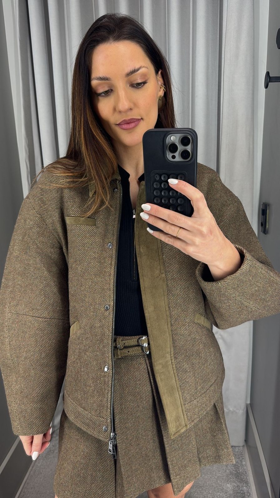 JAQUETA ISADORA MARROM SELA NV JAQUETA ISADORA MARROM SELA NV