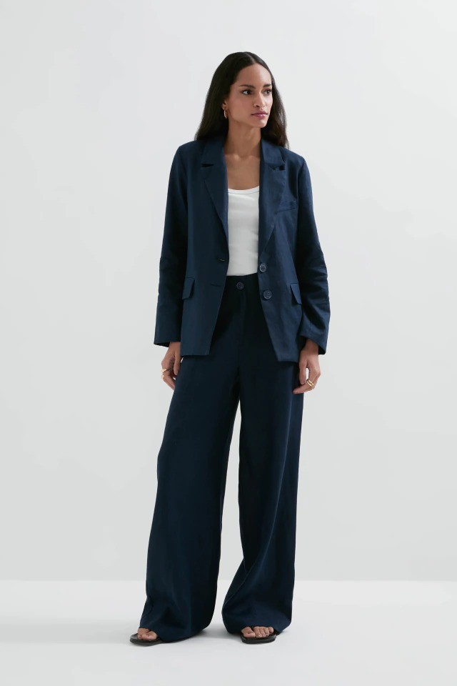 BLAZER EDUARDA AZUL MARINHO BLAZER EDUARDA AZUL MARINHO