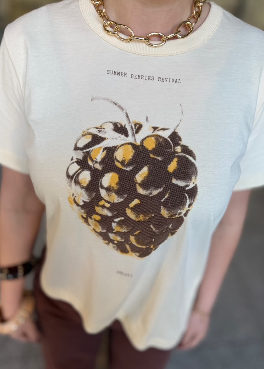 CAMISETA BOY AMPLA ASSIMÉTICA BEGE AFFOGATO COLCCI CAMISETA BOY AMPLA ASSIMÉTICA BEGE AFFOGATO COLCCI