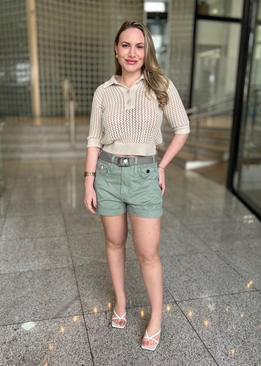 BLUSA TRICO GOLA POLO RENDA LANÇA PERFUME BLUSA TRICO GOLA POLO RENDA LANÇA PERFUME